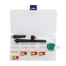 TIG gaslinse spændehovedhus Pyrex kopsæt Wp 9 20 25 TIG svejsebrænder 26 stk.