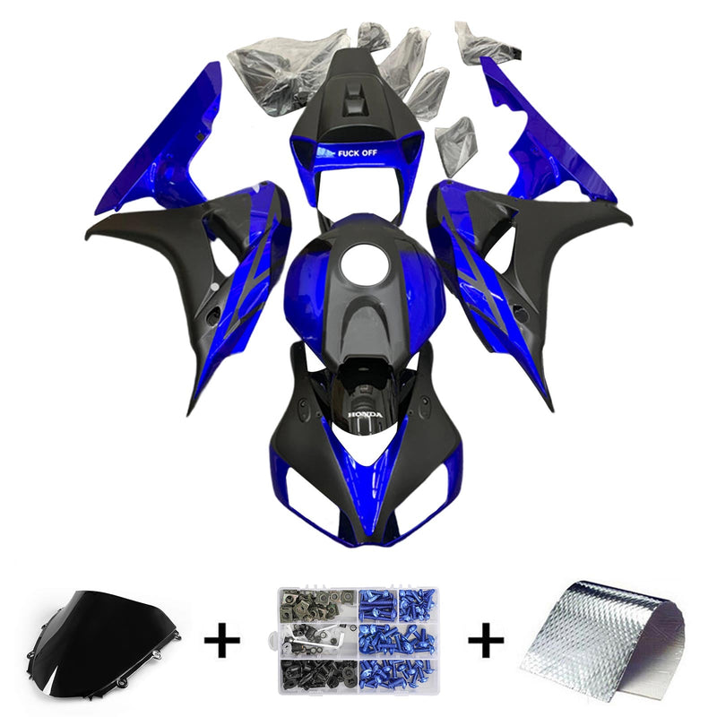 Amotopart Honda CBR1000RR 2006-2007 kåpa Set Body Plast ABS