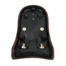 Bmw R18 Bikes 2020-2022 almofada do banco traseiro PU assento do passageiro liso marrom