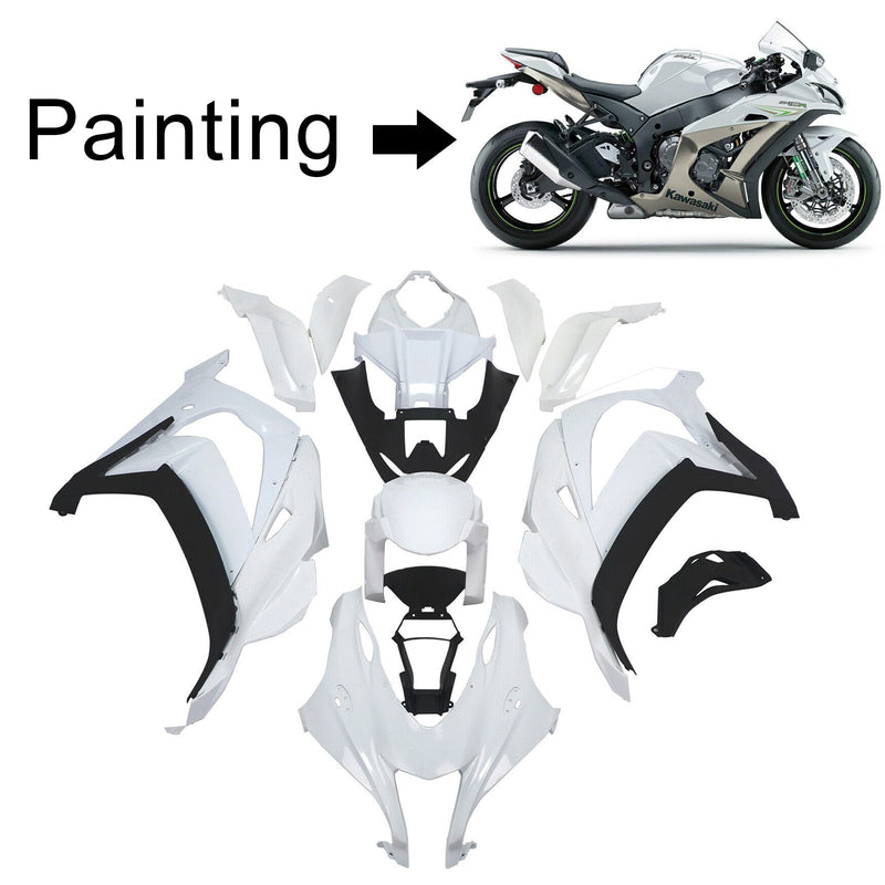 Kawasaki ZX10R 2016-2020 Zestaw owiewek Korpus Plastik ABS