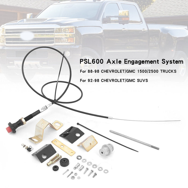 1992-1998 Chevrolet/GMC SUVS PSL600 akselin kiinnitysjärjestelmä Posi-Lok Fedex Expressille