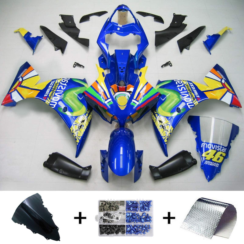 Juego de carenado para Yamaha YZF 1000 R1 2012-2014 Genérico