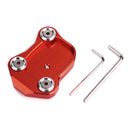 Stativ sidostöd förstorad plattplatta för Honda CB650F CBR650F 2014-2018 Generic