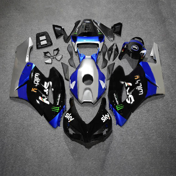 Amotopart Honda CBR1000RR 2004-2005 kåpa Set Body Plast ABS