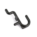 Areyourshop Peg Board Hook Kit Garage Værktøj Opbevaring Pegboard 100 styk J Krog Låsning Plast