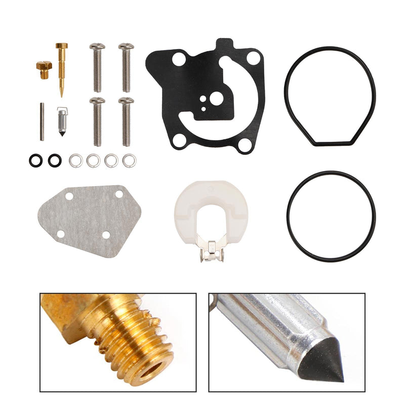 Kit de conversión de carburador adecuado para motor fueraborda Yamaha de 2 tiempos 40 HP E40X