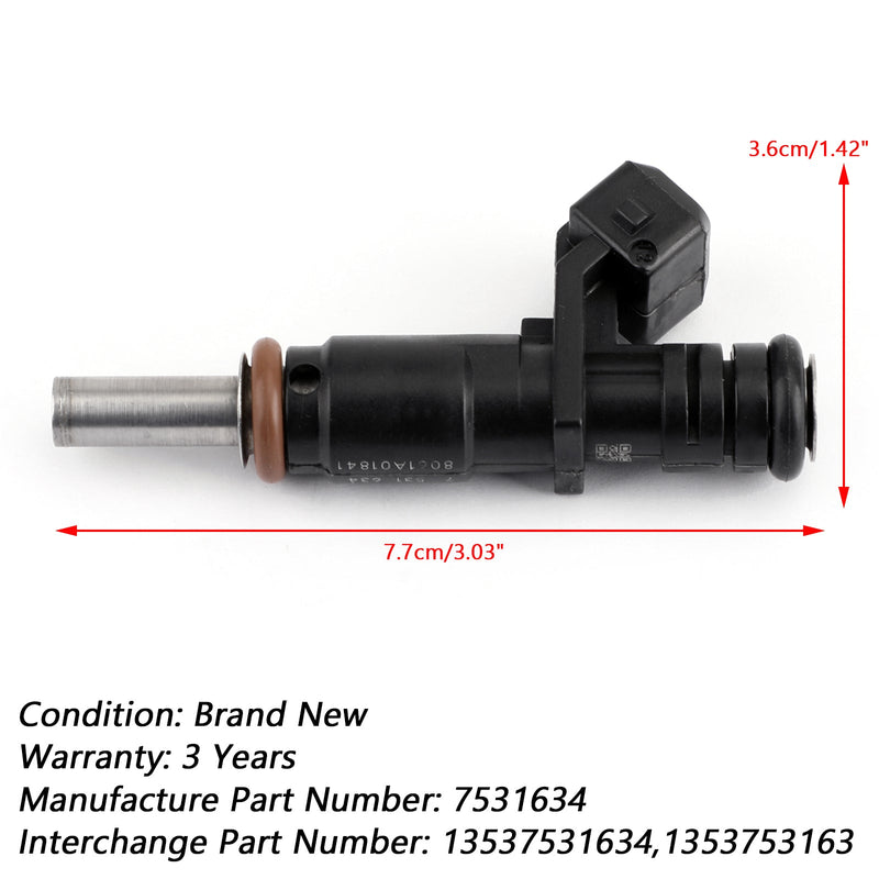 1x suuttimet 06-12 BMW 128i 328i X3 X5 Z4 525i 2.0/2.5/3.0L 7531634 Generic