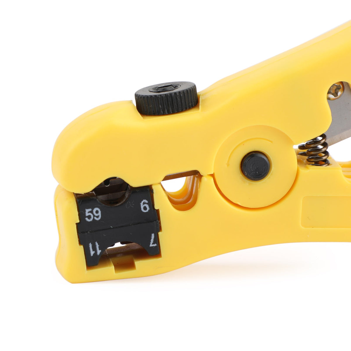 Alicates Para Prensar Cables Coaxiales Con Conector F De 20 Piezas Para Rg6 Vobormx Herramienta