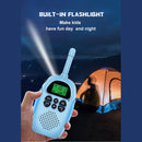 2-pack barn walkie talkies 22-kanals 2-vägs radio 3 km räckvidd Handhållen Original