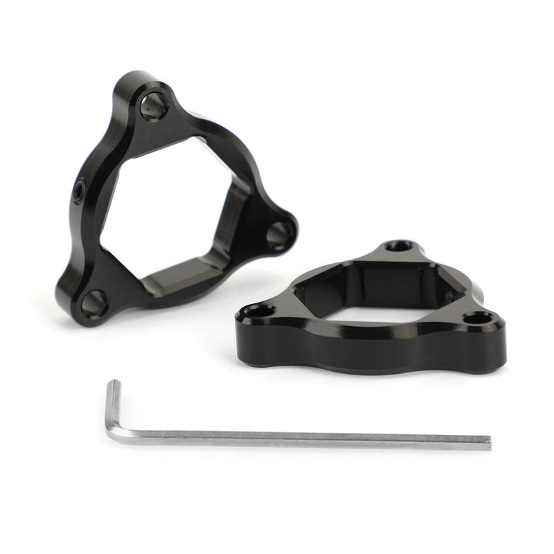 Gaffelförapplikator svart 22 mm passar för Kawasaki Z1000 03-06 ZX636 Ninja 650R