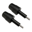 Yamaha Mt-07 Fz-07 Tracer 2014-2023 Aluminiumsramme Crash Slider Protector Sort