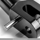 Caballete Lateral de Aluminio CNC Pata de Cabra Ajustable para Kawasaki Z900RS 2018 Negro