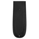 Black Flame Stitch PU Leather Baksete Fender Bibs Passer Dyna Super Glide Generic