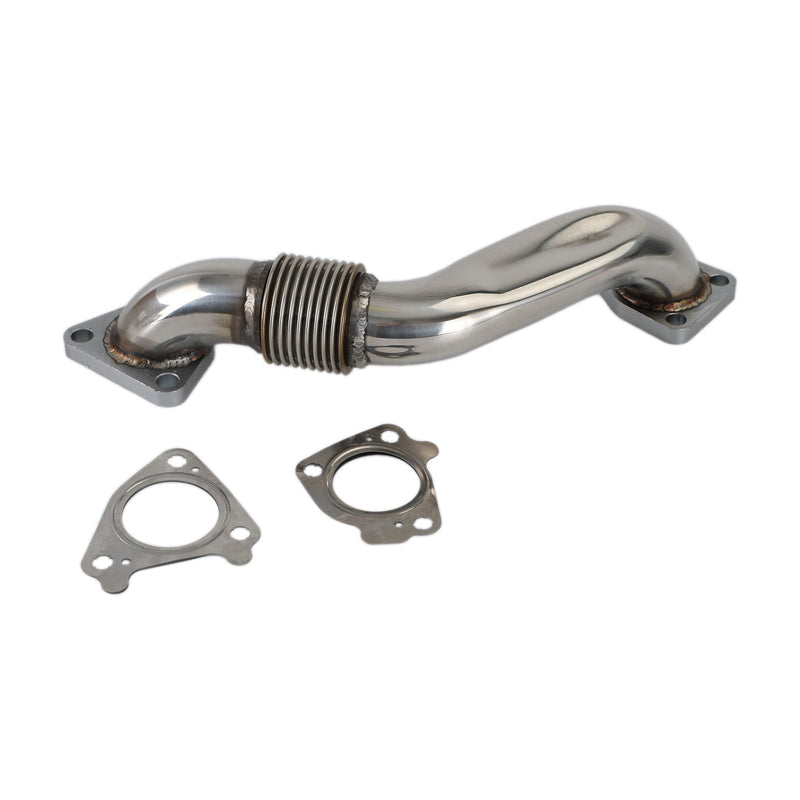 Eksosmanifold opp-rør med pakninger for LB7 LLY LBZ LMM LML 6.6L 2001-2016 Duramax Fedex Express