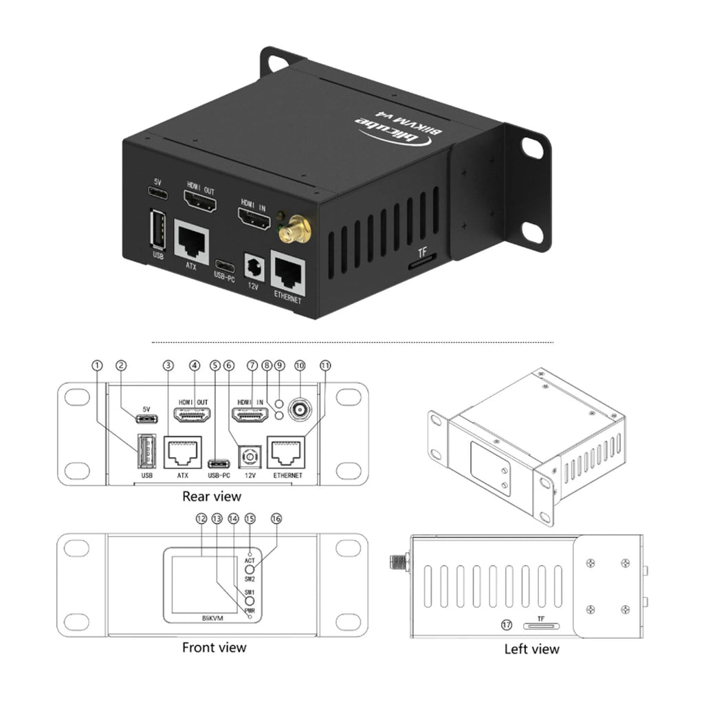 BliKVMv4 Allwinner KVM Over IP PoE HDMI Loop Out Prozesssteuerung Betr blikvmv4-allwinner-kvm-over-ip-poe-hdmi-loop-out-prozesssteuerung-betr