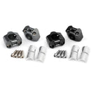 Areyourshop CNC alumínio motocicleta guiador risers 22-28mm montagem de braçadeira universal