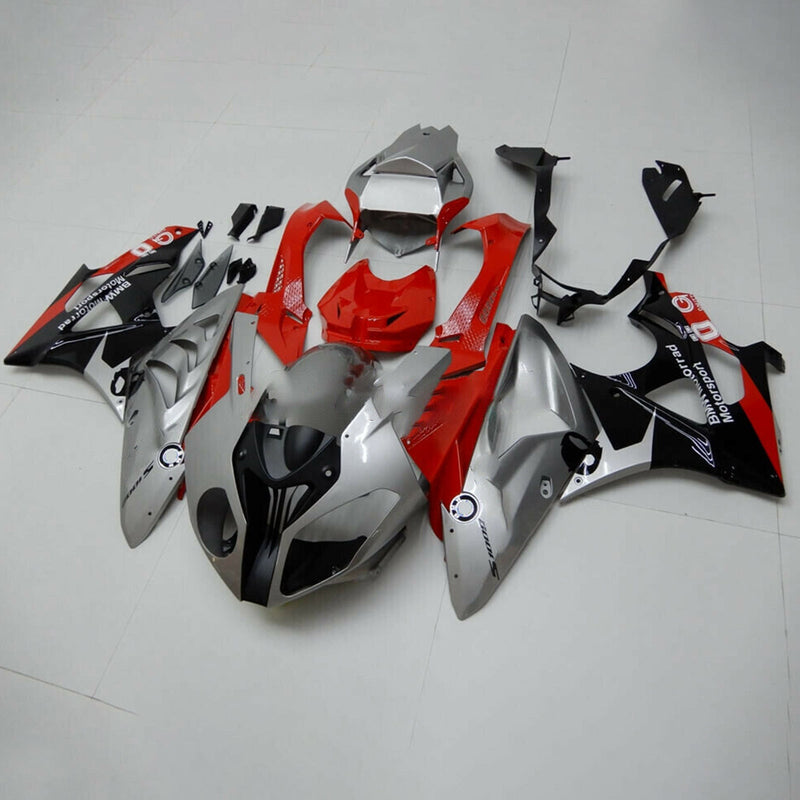 Kit carenado de inyección carrocería plástico ABS apto para BMW S1000RR 2009-2014 Genérico