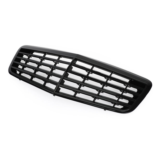 Frontstoßstange Grill in AMG schwarz glänzend für 2007-2009 Mercedes Benz W211 E350 500