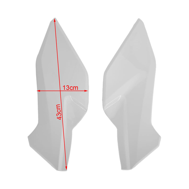 Guarnição da tampa lateral do tanque de gasolina HONDA CBR500R 2019-2021 para branco genérico