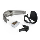 Pomo para palanca de cambios 42539736 para Chevy Sonic 2012-2016 Trax 2013-2016, color plateado genérico