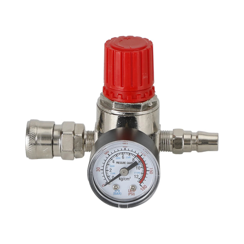 Sprężarka powietrza 1/4" regulator ciśnienia manometr, sterowanie zaworem przełączającym 175 psi