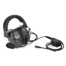 Einstellbares Headset mit Geräuschunterdrückung, passend für Kenwood BaoFeng TK3107 TK3207