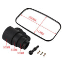 1,5" 1,75" 2" Tangon suorakulmainen taustapeili Kawasaki Mule Can-Am Commanderille