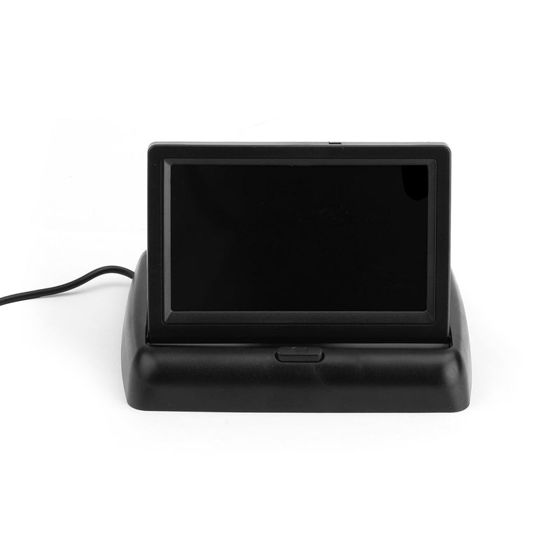 4,3" monitor de coche plegable TFT LCD NTSC PAL asistente de aparcamiento nocturno 4,3 pulgadas