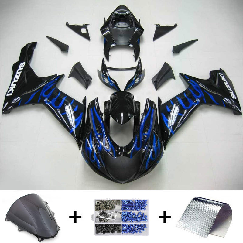 Suzuki GSXR 600/750 2011-2023 K11 kåpa set kropp plast ABS