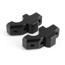 SCHWARZE LENKERERHÖHUNGEN BARBACK FÜR YAMAHA MT09 TRACER 900 GT FJ09 2015-2019