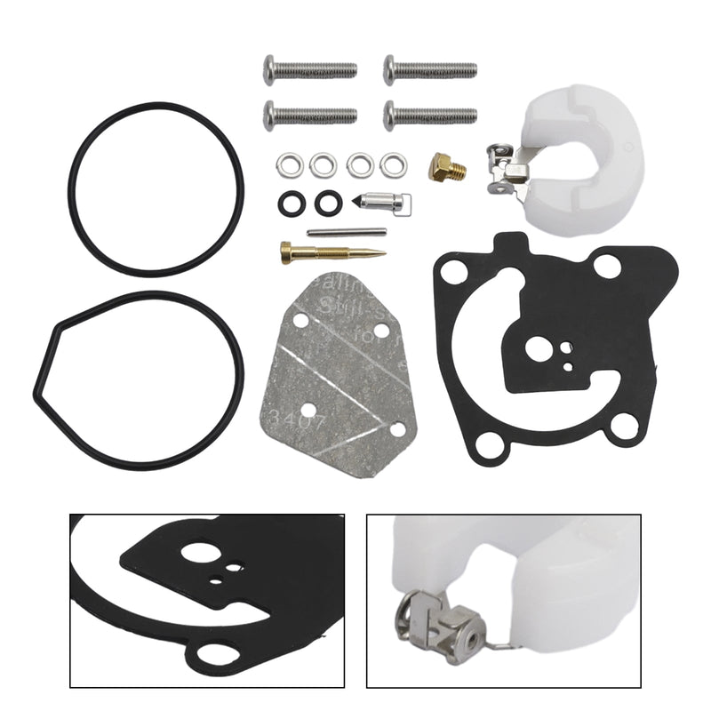 Kit de conversión de carburador para Yamaha 40HP 40X M(W/T)HS/L E40X MHL 66T-W0093