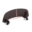 Motorsykkel Justerbar Clip On Windshield Extension Spoiler Vindavviser