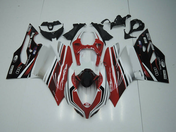 Conjunto de carenado cuerpo ABS adecuado para Ducati 1199 899 2012-2014 Genérico