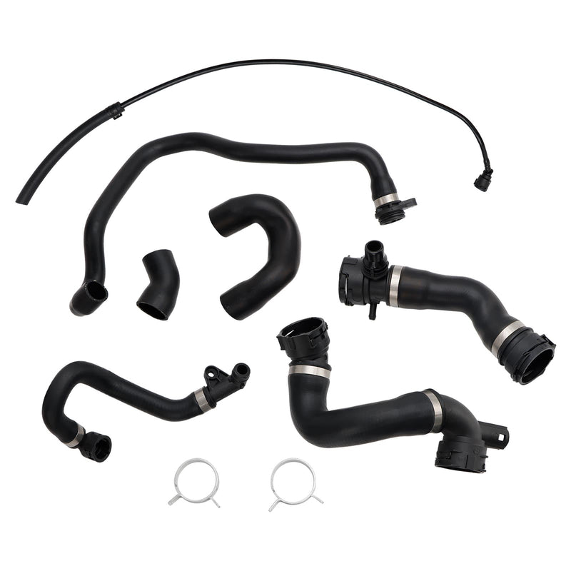 BMW E90 128i 328i 2007–2011 Kühler-Kühlwasserschlauch-Set (7 Schläuche)