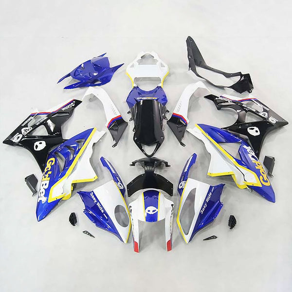 Kit carenado de inyección carrocería plástico ABS apto para BMW S1000RR 2009-2014 Genérico