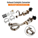 Jeep Wrangler 3.6L V6 2012-2017 Linker und rechter Katalysatorsatz Fedex Express