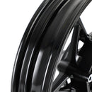 Aro da roda dianteira preto brilhante adequado para Kawasaki EX 400 G Ninja 400 / ABS / Z 400 2018 2019 2020 2021 2022 2023