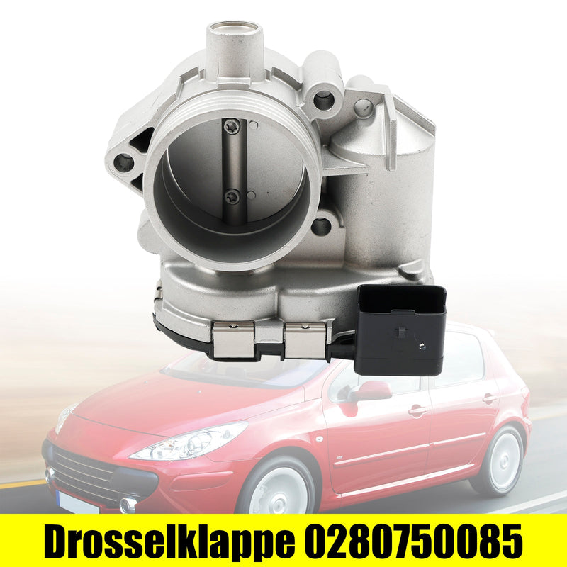 1998–2016 Peugeot 206 1,6 l Schrägheck Drosselklappengehäuse 0280750085