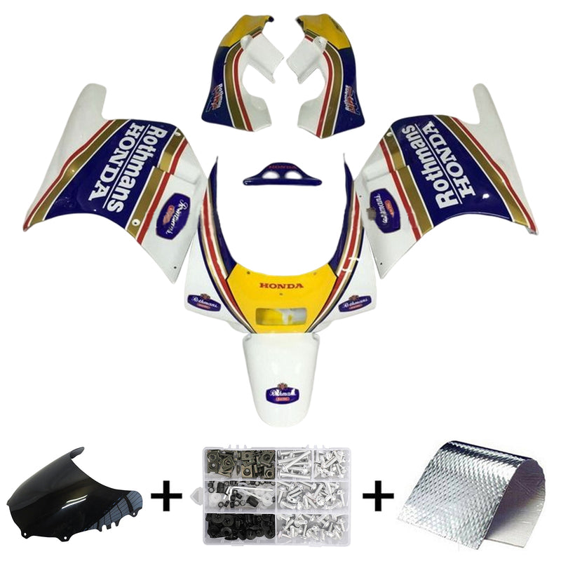 Amotopart Honda NSR250R 1988-1989 suojasarja Muovi ABS