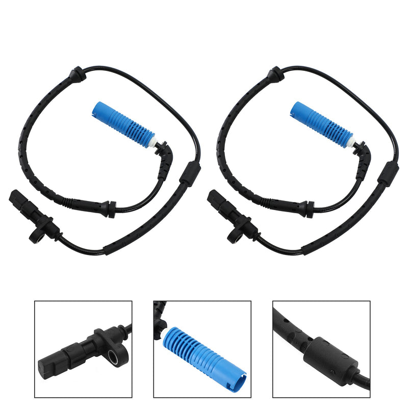 2 Stück ABS Raddrehzahlsensor hinten links und rechts für BMW E53 X5 2000-2006 34526756380 Generic