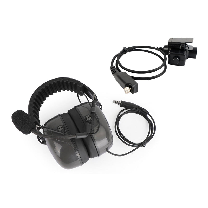 7.1-C5 justerbart brusreducerande headset för Sepura STP8000 STP8030 STP8035