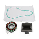 Magneto Stator + Spannungsgleichrichter + Dichtung für Kawasaki 17-21 Z650 Ninja/Versys 650 Generic