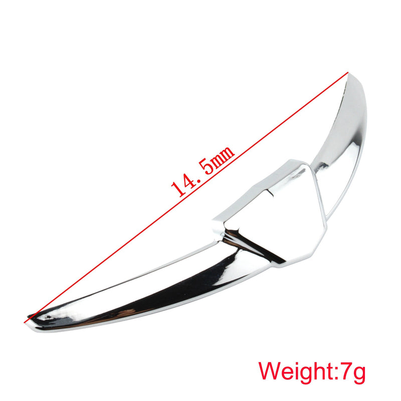 Chrom Front Fender Tipp Tric Accent Hülle für Honda GL1800 Goldwing 1800 2018-2021