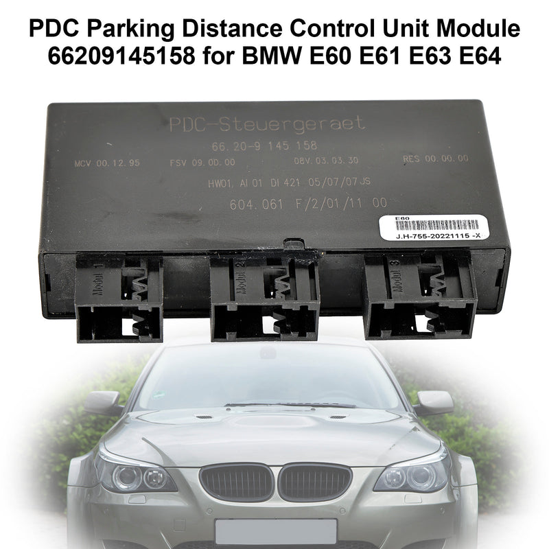 66209145158 Módulo de ayuda al aparcamiento PDC para BMW E60 E61 E63 E64