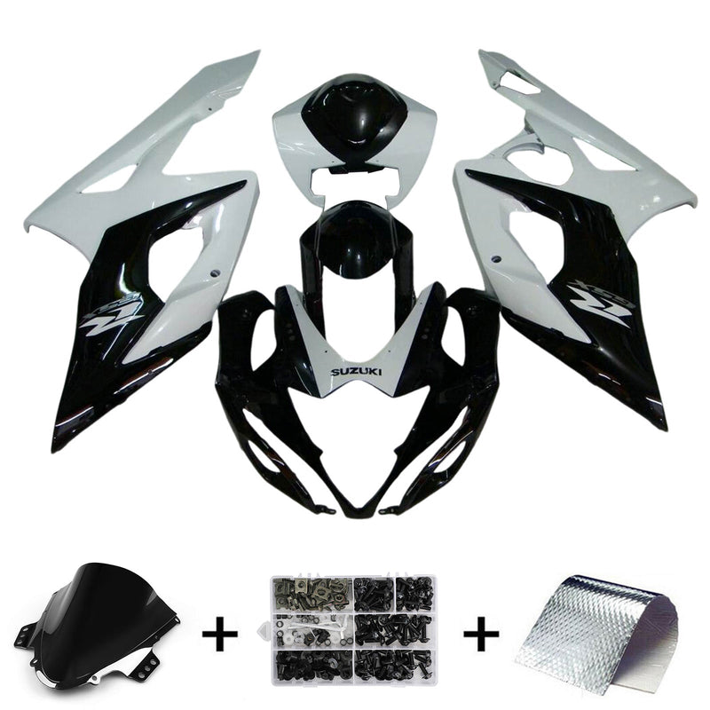 Amotopart Suzuki GSXR1000 2005-2006 K5 kåpesett Body Plastic ABS