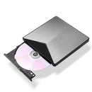 Gravador de CD Blu-ray BD externo USB ultrafino gravador de CD DVD-RW