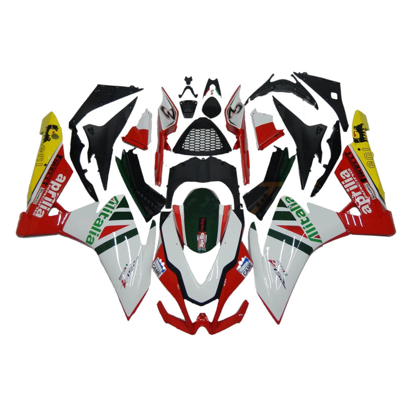 Amotopart Aprilia RSV4 1000 2009-2015 Juego de carenado, carrocería, plástico, ABS