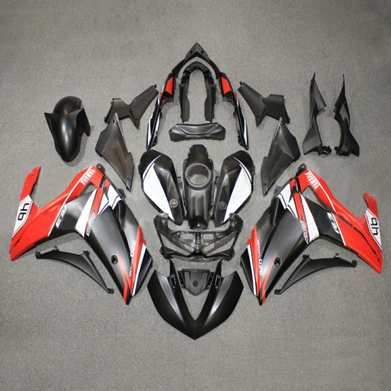 Amotopart Fairing Kit for Yamaha YZF-R3 2014-2018, R25 2015-2017 Karosseri ABS