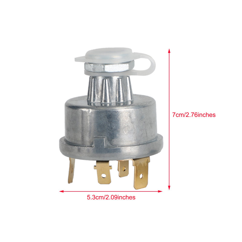 Llave del interruptor de encendido del tractor de 4 posiciones para estilo Lucas apagado con arranque en caliente 35670