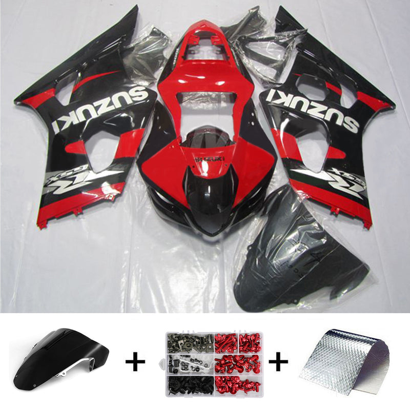 Amotopart Suzuki GSXR1000 2003-2004 K3 kåpa Set Body Plast ABS